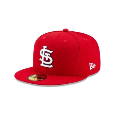 St. Louis Cardinals Gorra | New Era MLB Authentic Collection 59fifty Fitted Cap Mexico - Rojos